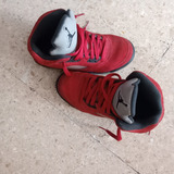 Tenis Kids Jordan 5 Retro Raging Bull Red 