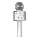 Micrófono De Karaoke Inalámbrico Bluetooth Con Bocina Nuevo!