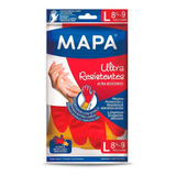 Guantes Mapa Ultra Resistentes Ref. Con Nitrilo Puño Largo