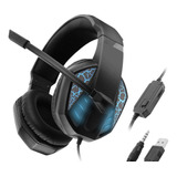 Auricular Gamer Con Luz Premium Micrófono Consola Pc Ps4