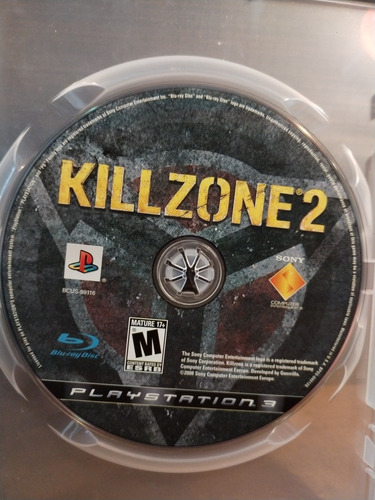 Juego De Playstation 3 Ps3 Killzone 2 Excelente 