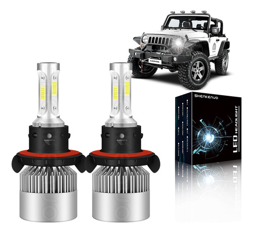 9008 H13 Kit De Faros Led 8000k 100w 8000lm Para Ford