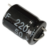 Capacitor Electrolitico 220 Uf 50v ( 50 Piezas)