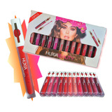 Promocion!! 12 Labiales Acabado Matte Indelebles Calidad 