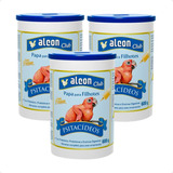 3 Alcon Papa Para Filhotes Psitacídeos 600g Super Premium