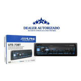 Estéreo Para Auto Alpine Ute-73bt Con Bluetooth Y Usb