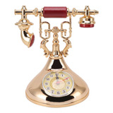 Asixxsix Reloj De Teléfono Retro, Único, Elegante, Vintage, 
