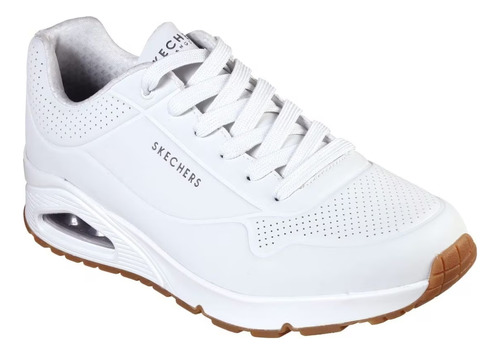 Tenis Skechers Uno Stand On Air Bco Hombre Casual