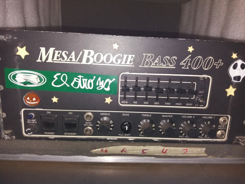 Cabezal De Bajo Mesa Boogie Bass 400+ (12 Válvulas) .eeuu.