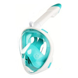 Máscara Snorkel Cara Completa Panorámica 180º Antiempañante 