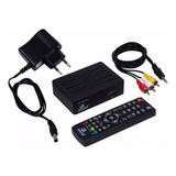 Kit Conversor Digital Para Tv + Antena Digital Interna 3mt
