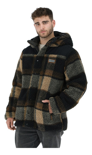 Chaqueta Reversible Chipodos Pattern Hombre Buffalo