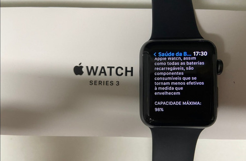 Apple Watch  Series 3 (gps) - Preto 42 Mm Usado