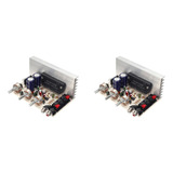 2x Placa Amplificadora Dx-0408 Stk Amplificador De Canal Dup