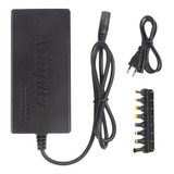 Adaptador Corriente Universal Laptop Notebook 120w 8 Pcs Color Negro