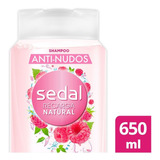 Shampoo Sedal Recarga Natural Hidratación Anti Nudos 650ml