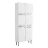 Alacena Doble 80 Cm 6 Puertas Evidence Plus Blanco