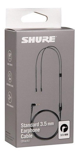 Shure Cable De Audifonos Eac64bk Color Negro Rjd Galerias