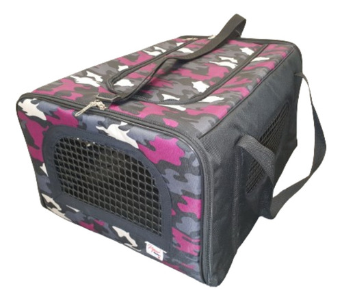 Bolso Semi Rígido Perro Gato Apto Cabina Avión 45x35x25 Iata