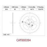 Coronas Zanella 50 V3 Plana 1/2 X 3/16 Z-38 Jwc 000354