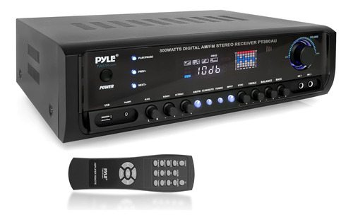 Sistema Amplificador De Potencia Pyle Home Audio, 300 W, 4 C
