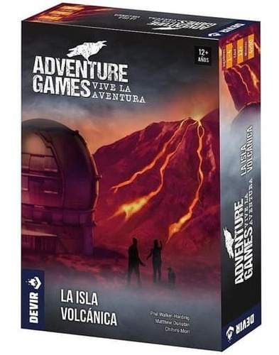Adventure Games Isla Volcanica En Español Juego De Mesa