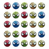 30 Pelotas Saltarinas De Spiderman Juguete Piñata Souvenir