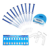 Luces Led Para Dientes Con Kit De Gel Blanqueador Dental