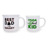 Star Wars Best Dad Darth Vader Y Yoda Best Kid Tazas De Cerá