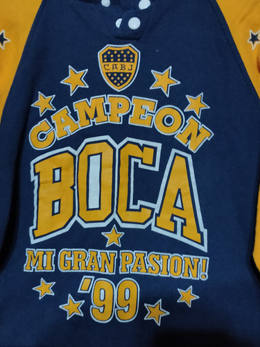 Buzo De Boca Campeón 99 De Época De Colección 