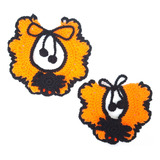 Disfraz Halloween Araña Collar Crochet Ropa Amigurumi Tejido