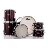 Bateria Pearl Export Exx Series Mahogany Burgundy 22¨,10¨,12