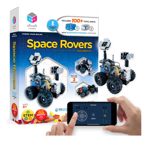 Circuit Cubes Space Rovers Kit - Kit De Robtica De Control R