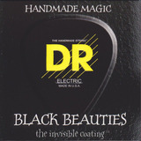 Cuerdas Dr Strings Bajo 5 Cuerdas Black Beauties Bkb5-45