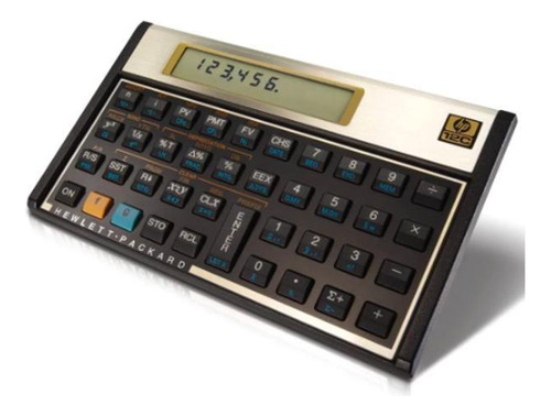 Calculadora Hp 12c Financeira Gold Lacrada C/manual Portug.