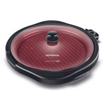 Grill Redondo Cook & Grill 1270w G-03-rc Red Ceramic Mondial 110v