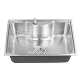 Cuba Inovartte Gourmet Icb03 Aço Inox 304 Com Válvula Dosador Detergente E Cesto Cozinha