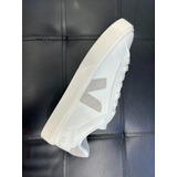 Tenis Unisex V J White Silver Original Envio Gratis