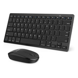 Omoton Combo De Teclado Y Mouse Bluetooth, Teclado Inalambri