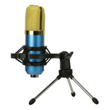 Kit De Microfono 3dfx B2 Condensador Para Streaming Azul