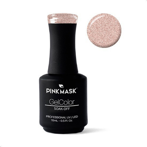 Pink Mask Esmalte Semipermanente Gel Color X 15ml/.5floz Color 109 Brut Rosé