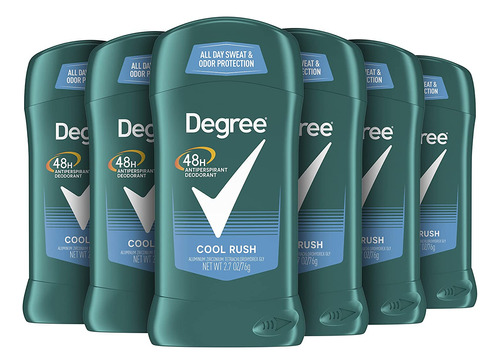 Paquete De 6, 48 Hor Desodorante  Stick Degree Que Combina M