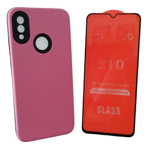 Funda Antigolpe Para Xiaomi Redmi Note 7 + Vidrio Templado