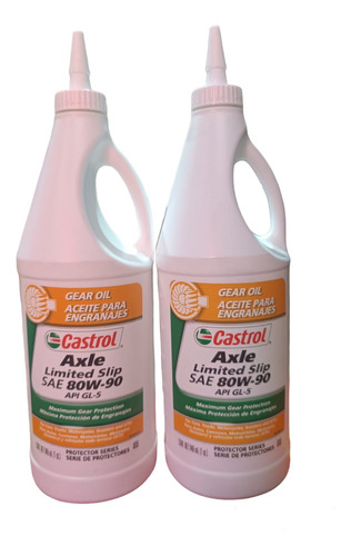 Aceite Caja Cambios 80w-90 Diferencial Castrol Limited  2l