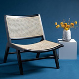 Safavieh Couture Home Auckland Black And Natural Rattan Acce