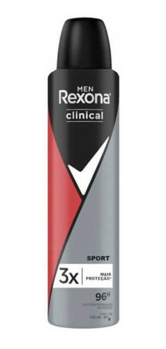 Rexona Clinical Men Sport Desodorante Antitranspirante 91g