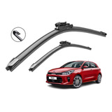 Kit Plumas Limpiaparabrisas Para Kia Rio 2016 2017 2018 2019