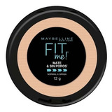 Polvo Compacto Fit Me Matte Piel Normal A Mixta Maybelline