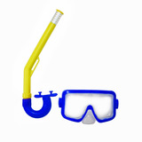 Snorkel Niños C/ Mascara De Buceo Ajustable Infantil Pileta