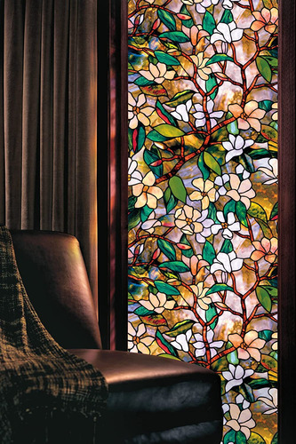 Artscape 01-0113- Magnolia Window Film, 24  X 36 